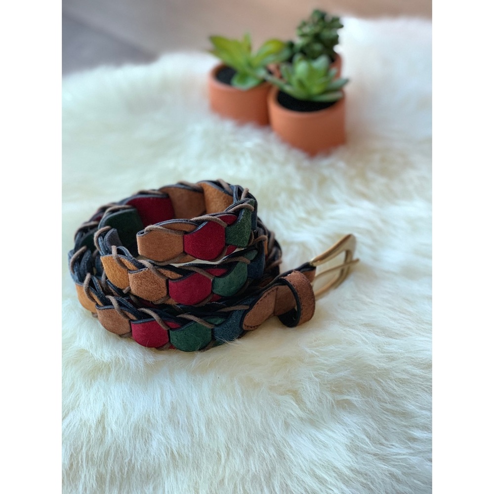 Vintage Suede Belt
